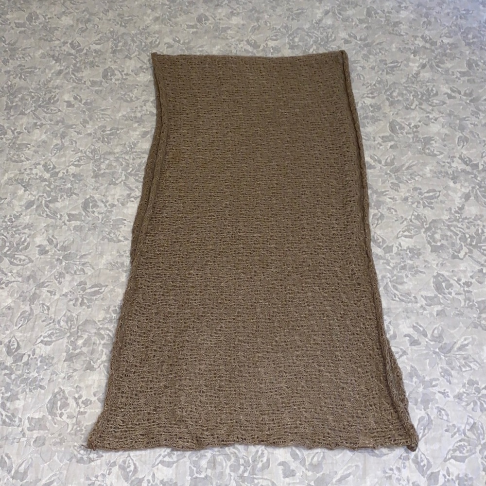 Tan Infinity Scarf - Picture 3 of 8